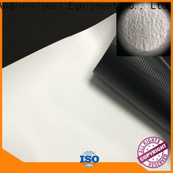 XY Screens front fabrics with good price for thin frame projector screen