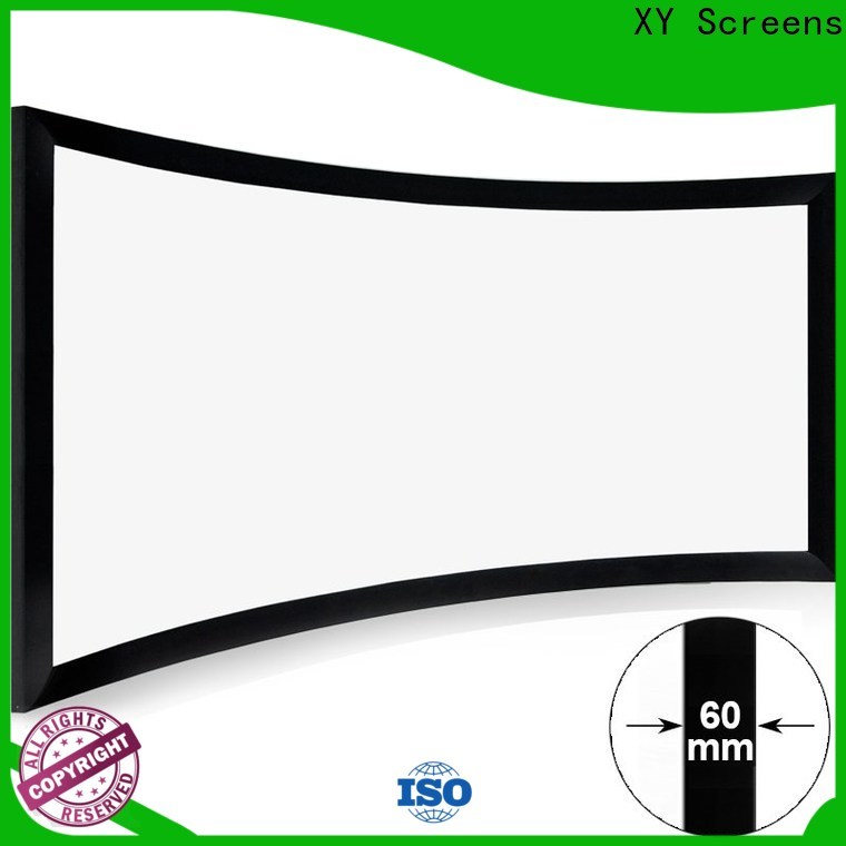 mini curved home theater screen supplier for ktv