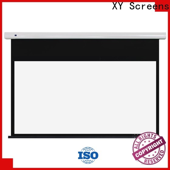 XY Screens electric projector screen factory price for home