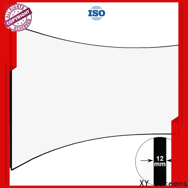 XY Screens Home Entertainment Curved Projector Screens wholesale for movies