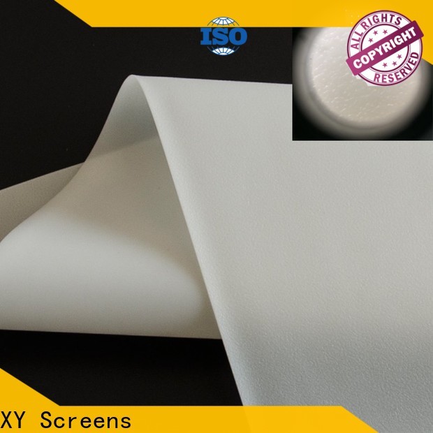 transparent projector screen fabric factory for motorized projection screen