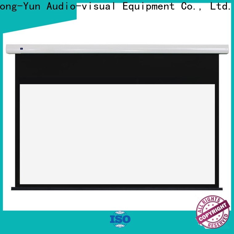 XY Screens tab tension screen personalized for living room