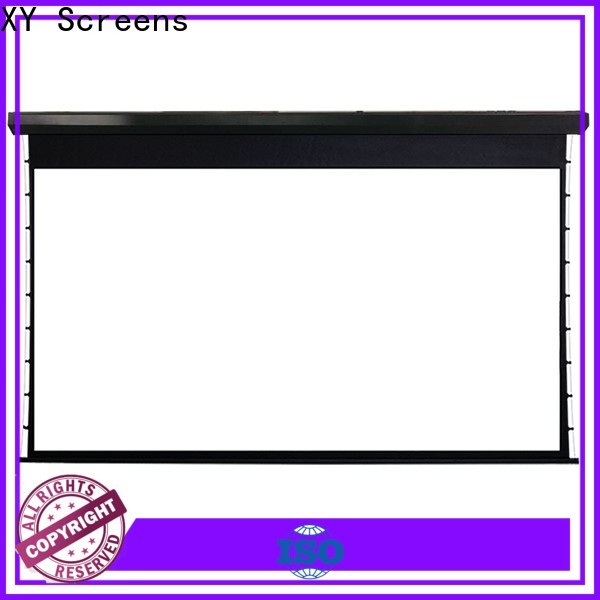 XY Screens intelligent large portable projector screen series for movies