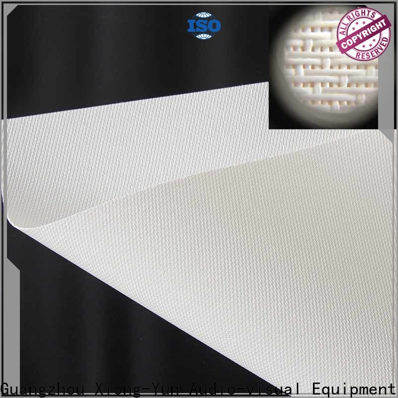 acoustically acoustically transparent screen material customized for thin frame projector screen