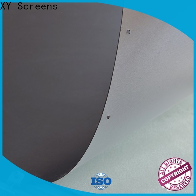 XY Screens front and rear fabric factory for fixed frame projection screen