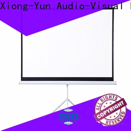 XY Screens portable tripod projector screen factory price for office