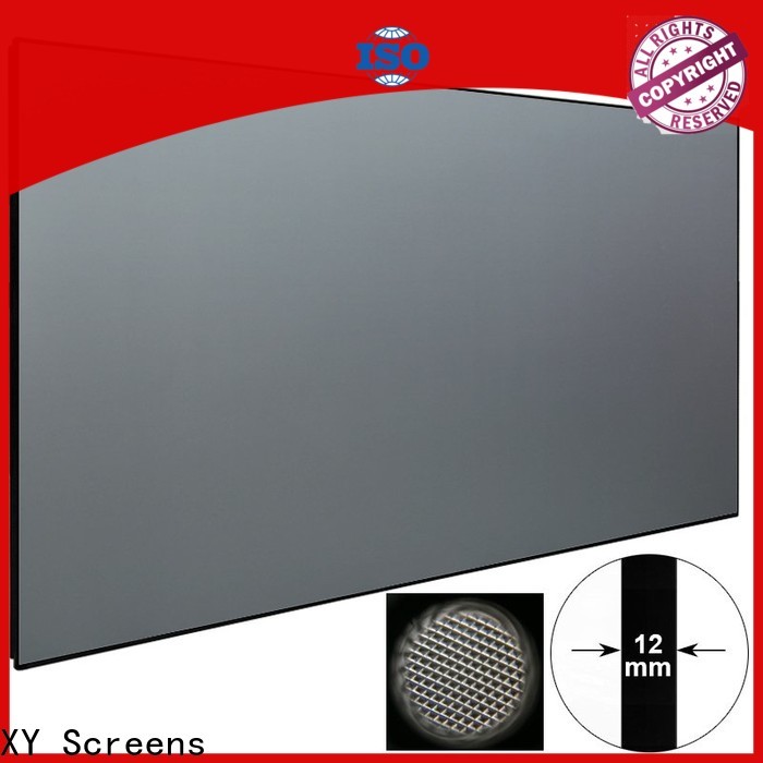 aluminum alloy ultra short throw projector screen manufacturer for PC