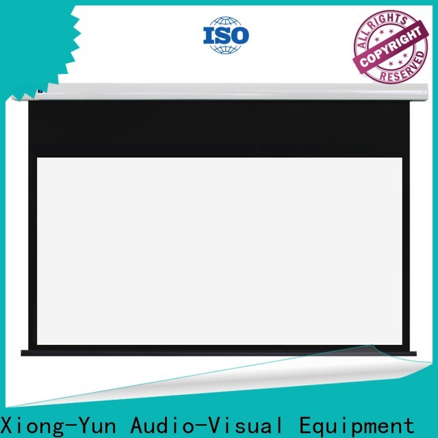 XY Screens coated Home theater projection screen factory for home