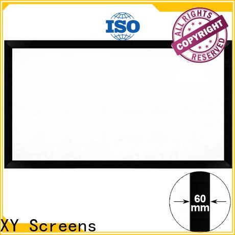 sturdy Commercial Fixed Frame Projector Screens factory for office