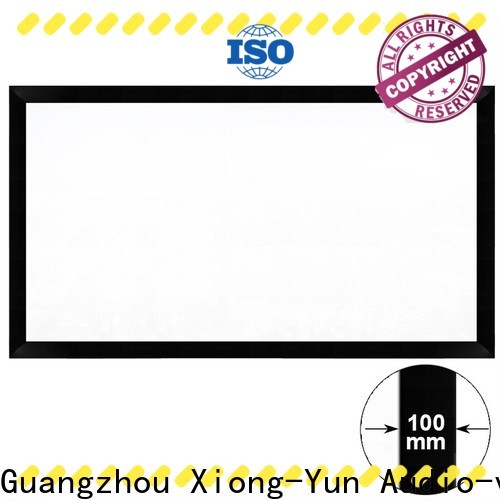 XY Screens Projection Screens customized for indoors