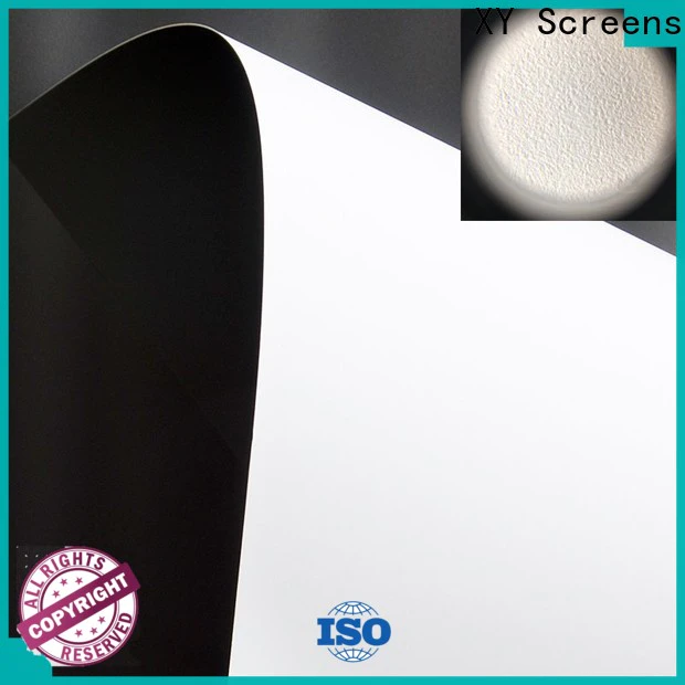 XY Screens projector fabric with good price for fixed frame projection screen