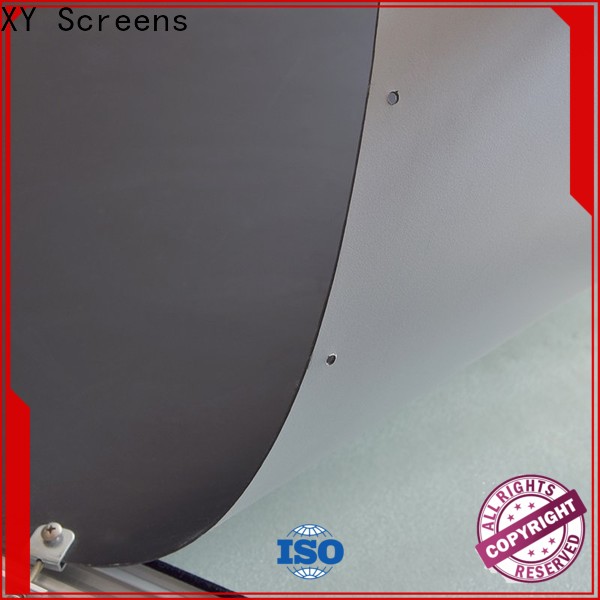 XY Screens front fabrics with good price for thin frame projector screen