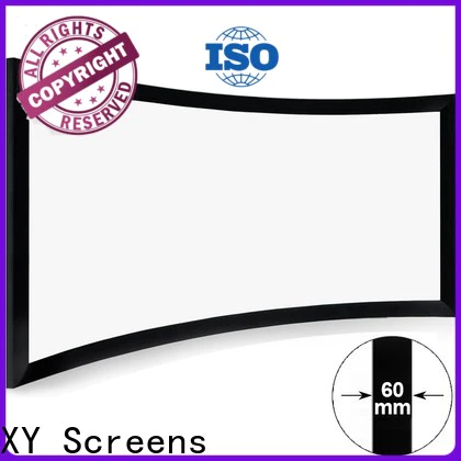 XY Screens curved curved home theater screen factory price for ktv