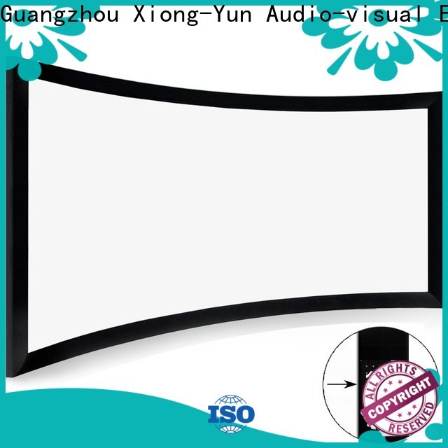 XY Screens curved curved projector screen diy customized for theater