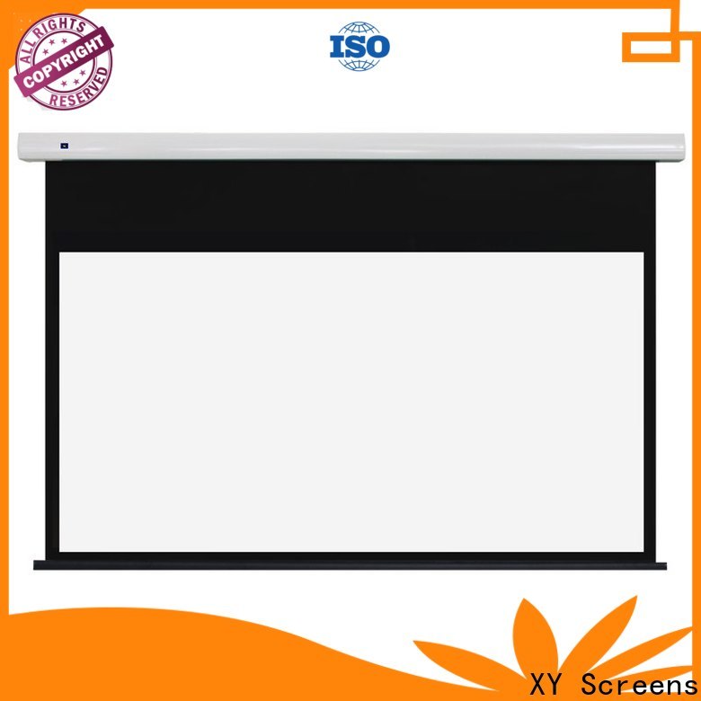XY Screens electric projector screen wholesale for home