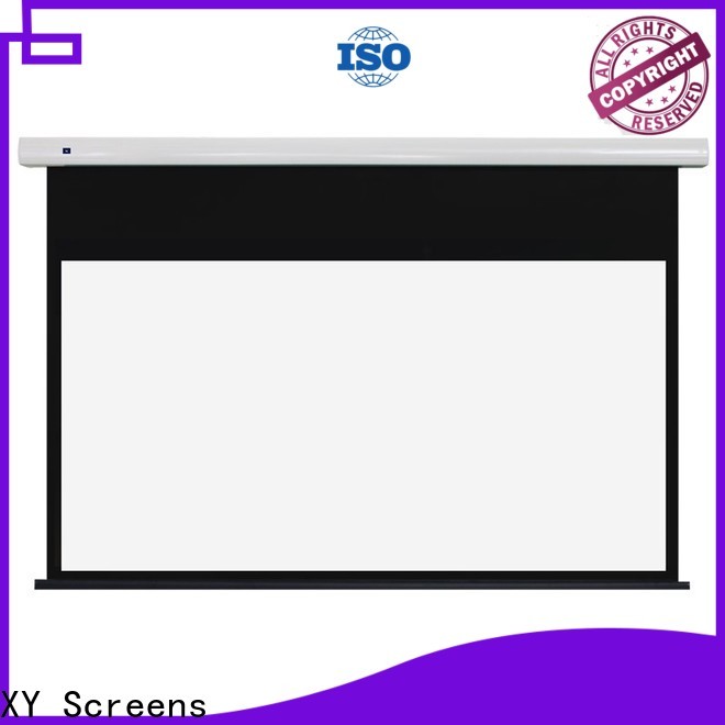 XY Screens curved projection screen manufacturer inquire now for home
