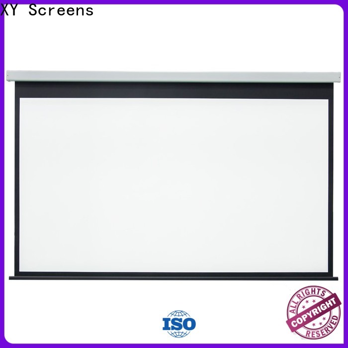 stable motorized projector screen wholesale for indoors