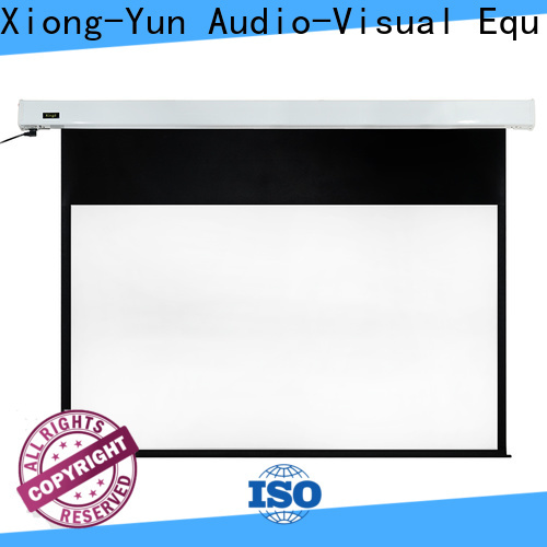 XY Screens curved motorized screens factory price for rooms