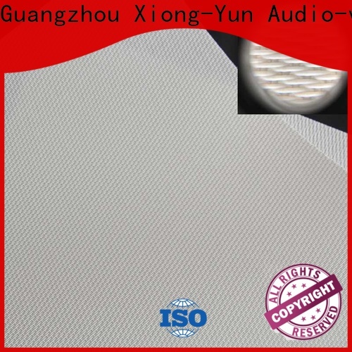 XY Screens perforating acoustically transparent screen material directly sale for motorized projection screen