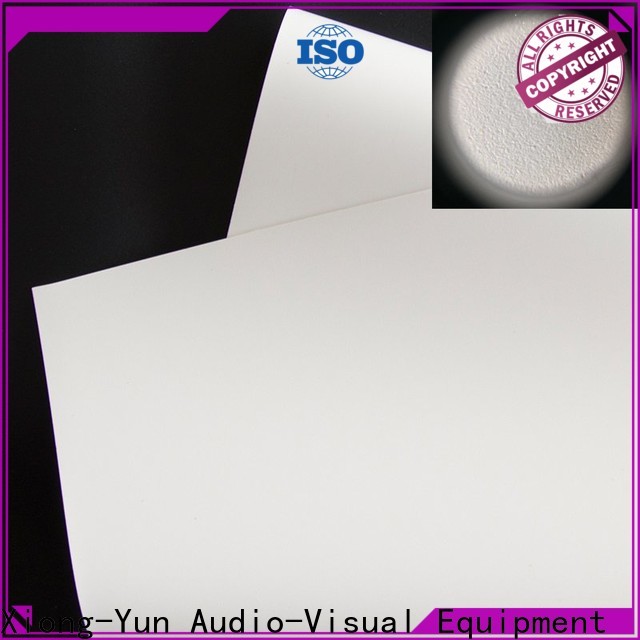 XY Screens hard screen projector screen fabric china design for projector screen