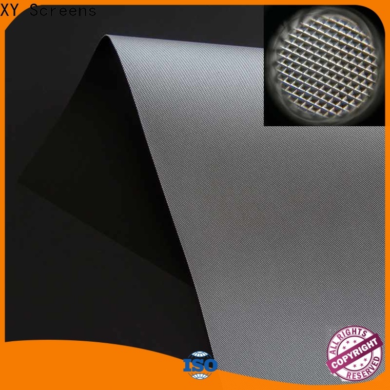 XY Screens light rejecting best projector screen material directly sale for thin frame projector screen