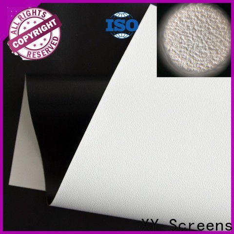 XY Screens front fabrics with good price for motorized projection screen
