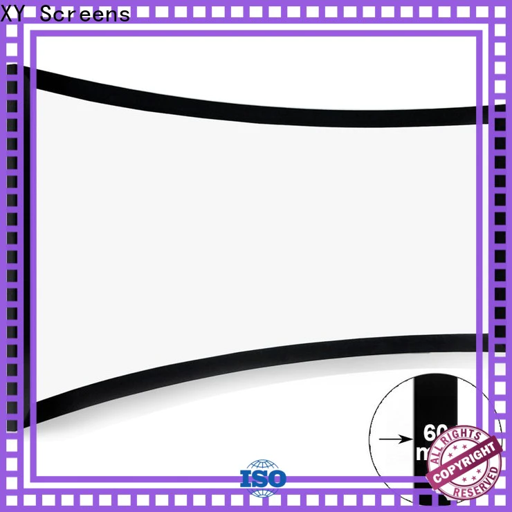 mini Home Entertainment Curved Projector Screens factory price for home cinema