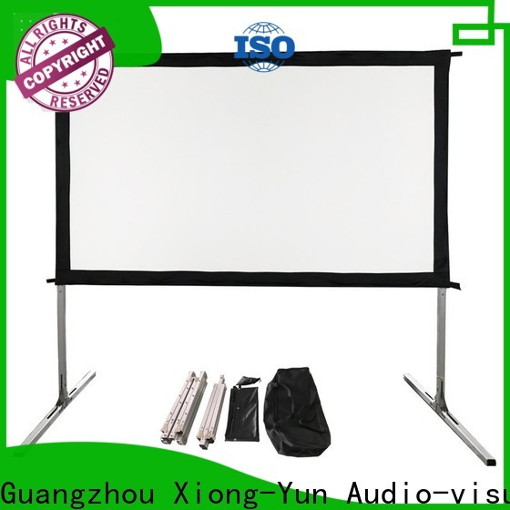XY Screens best outdoor projector factory price for square