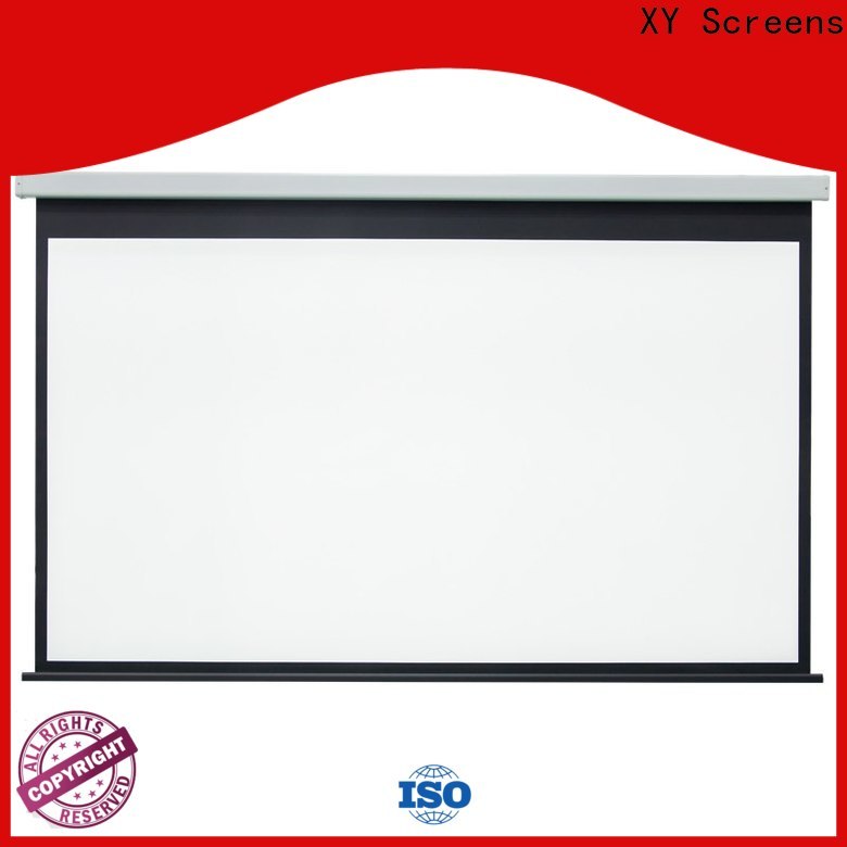 retractable motorized screens personalized for rooms