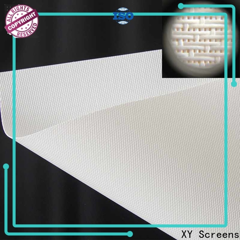 transparent acoustic absorbing fabric from China for motorized projection screen