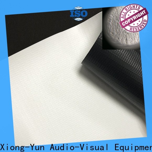 XY Screens projector fabric with good price for thin frame projector screen