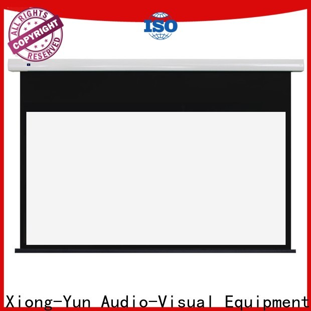 XY Screens durable Motorized Projection Screen supplier for rooms