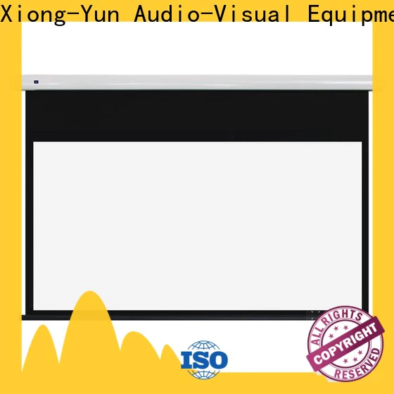 XY Screens white Portable Projection Screen company with good price for living room