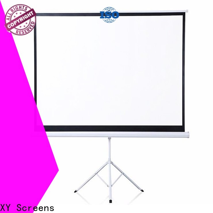 XY Screens stable tripod screen factory price for meeting room