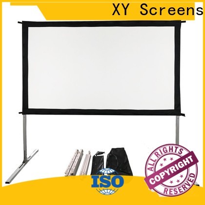 XY Screens outdoor pull down projector screen supplier for park