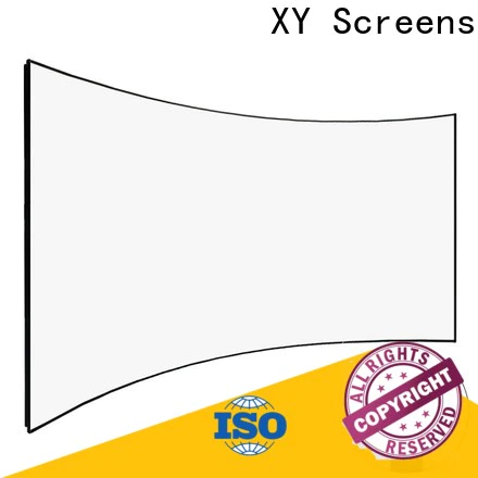 XY Screens curved home theater screen wholesale for household