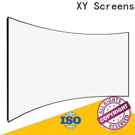 XY Screens curved home theater screen wholesale for household