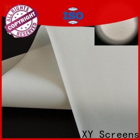 XY Screens hard rear projection fabric with good price for fixed frame projection screen