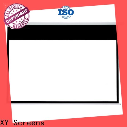 stable motorized projector screen supplier for rooms