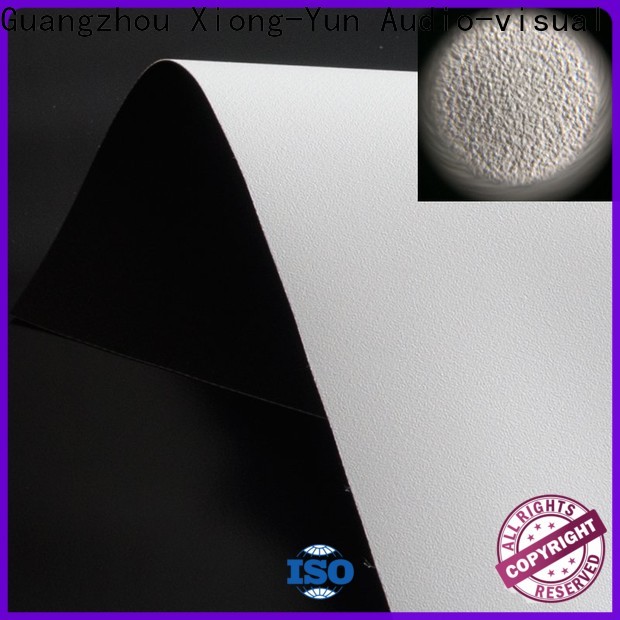 XY Screens front and rear fabric factory for projector screen