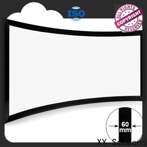 thin curved projector screen supplier for household
