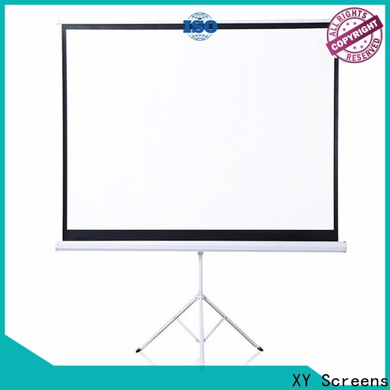 standard portable tripod projector screen factory price for company