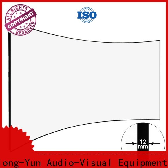 XY Screens curved home theater screen personalized for ktv