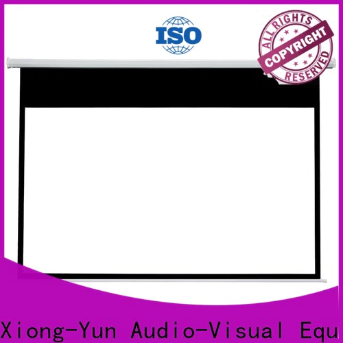 stable Motorized Projection Screen factory price for indoors