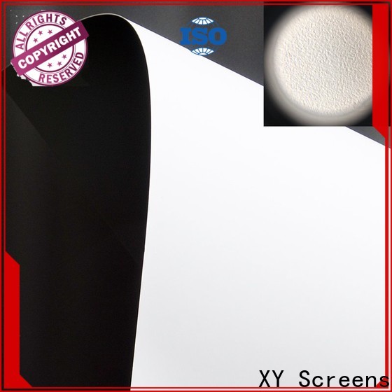 XY Screens projector fabric factory for fixed frame projection screen