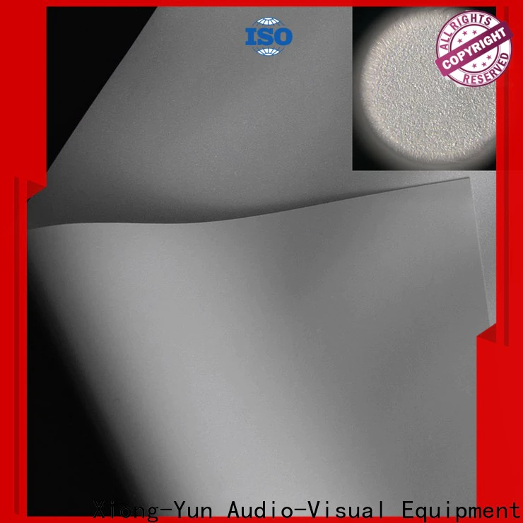 XY Screens quality front and rear fabric inquire now for projector screen