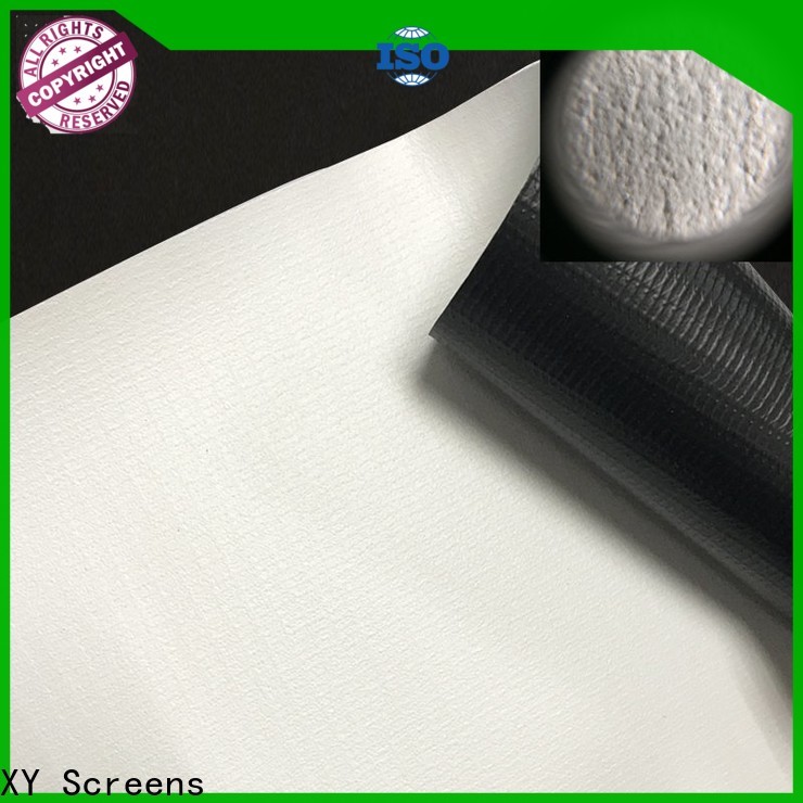 XY Screens front and rear fabric inquire now for projector screen