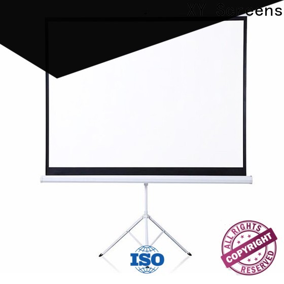 XY Screens stable portable tripod screen personalized for meeting