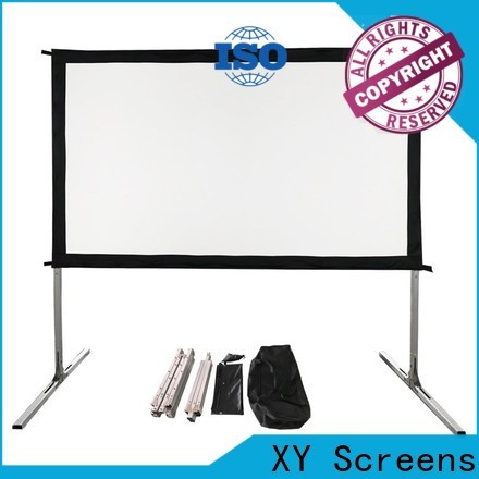 portable outdoor retractable projector screen supplier for outdoor