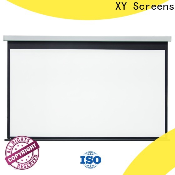 stable motorized projector screen wholesale for home